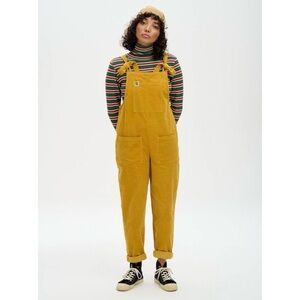 Lucy & Yak Original Dungaree in Organic Cotton Mustard Jumpsuit Overall Corduroy